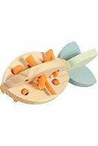 Hračka hlodavec COSY dřevěná mrkev na pamlsky Zolux