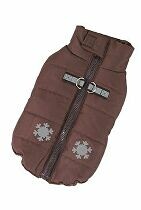 Bunda pro psy Snowman L hnědá