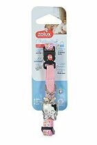 Obojek kočka CHATOUILLE s přívěskem růžová Zolux