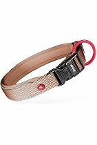 Obojek pes PREMIUM Nylon 15mm/30-35cm hnědá Zolux