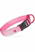 Obojek pes PREMIUM Nylon 25mm/45-50cm fuchsiová Zolux