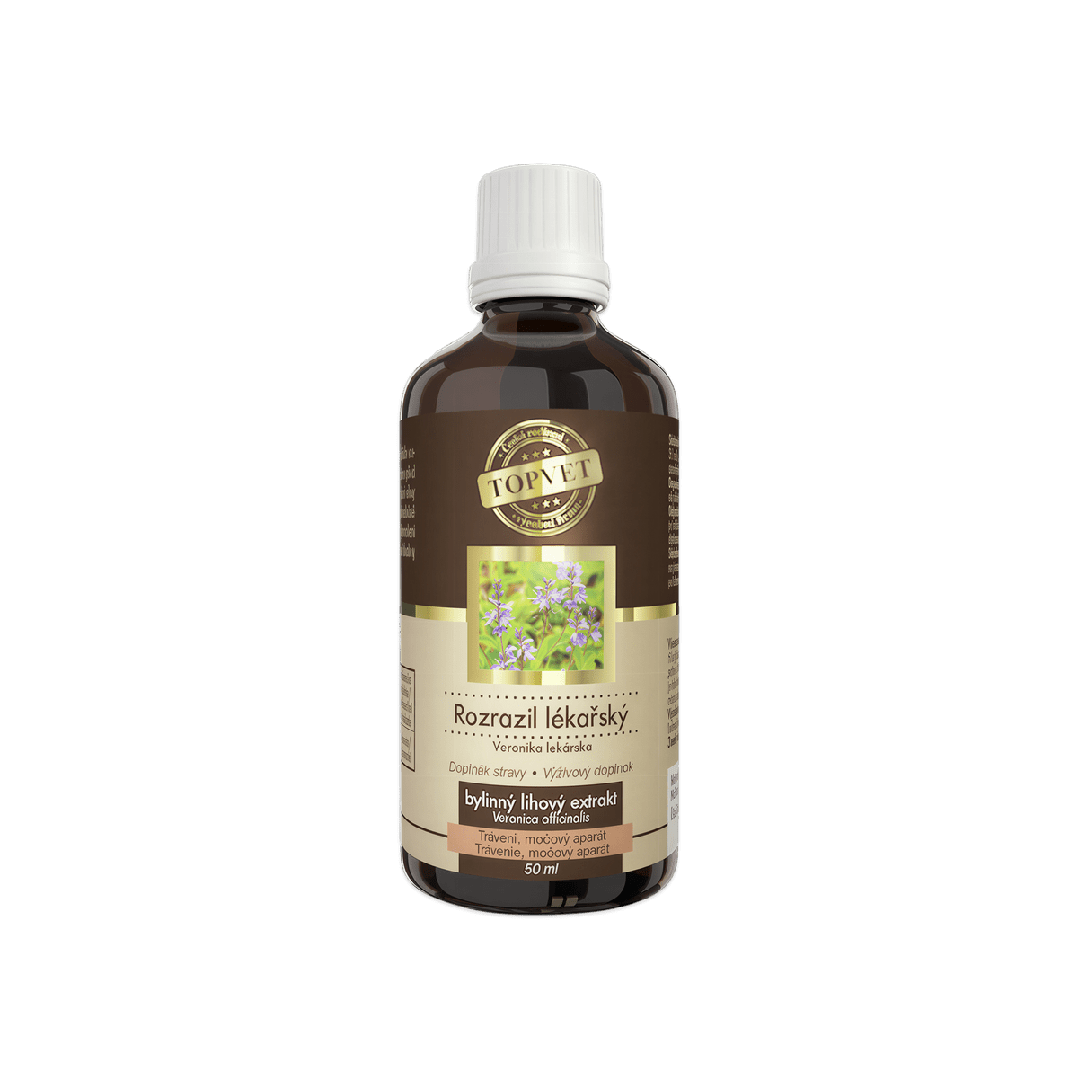 Veronika lekárska tinktúra – kvapky 50 ml – Green idea