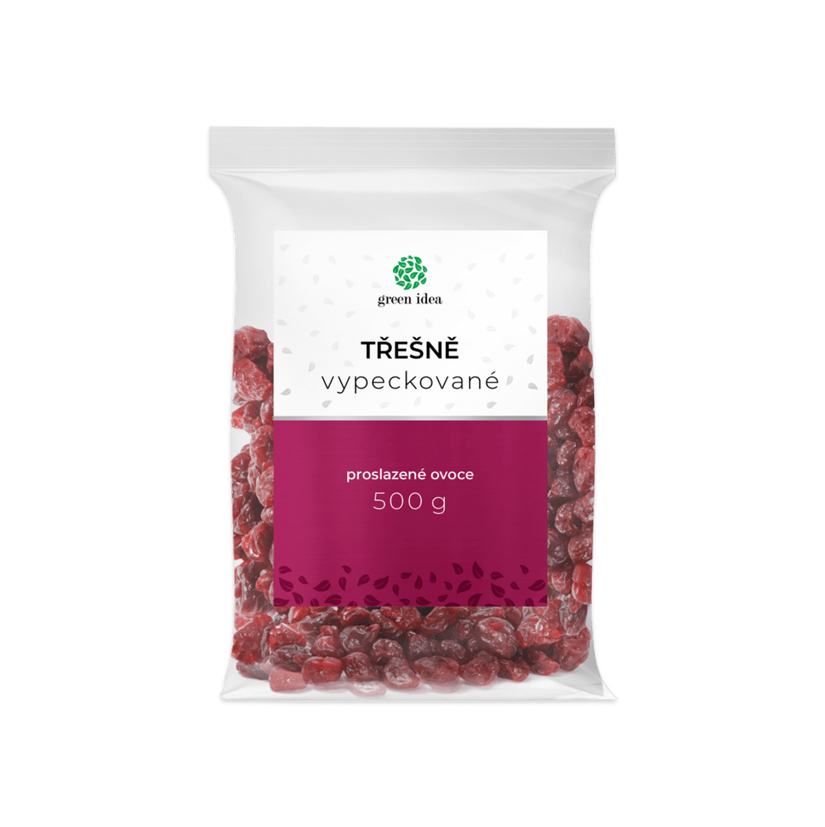 Čerešne odkôstkované – presladené 500 g – Green idea