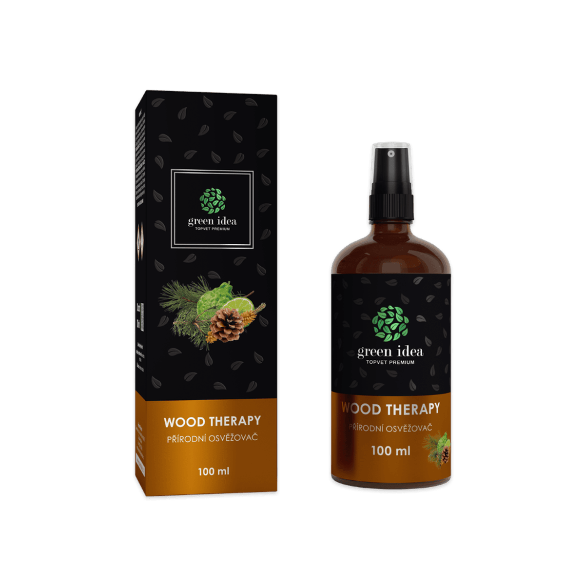 WOOD THERAPY – prírodný osviežovač vzduchu – 100 ml – Green idea