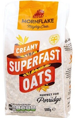 Mornflake creamy superfast oats 500 g výpredaj (pošk.obal)