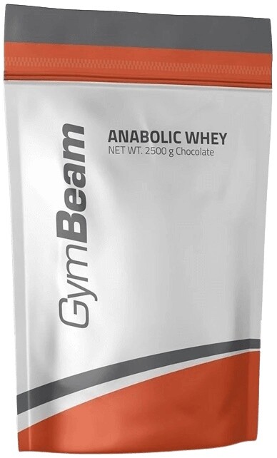 Gymbeam anabolic whey 2500 g - čokoláda výpredaj (pošk.obal)