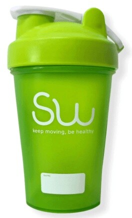 Sportwave šejkr 400 ml - zelený