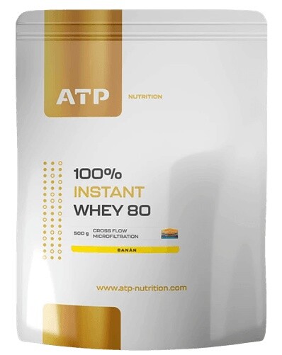 Atp nutrition 100% instant whey 80 cfm 500 g - banán