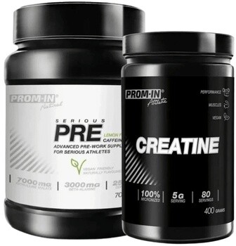 Prom-in serious pre 2.0 natural 705 g + creatine hplc mikronizovaný