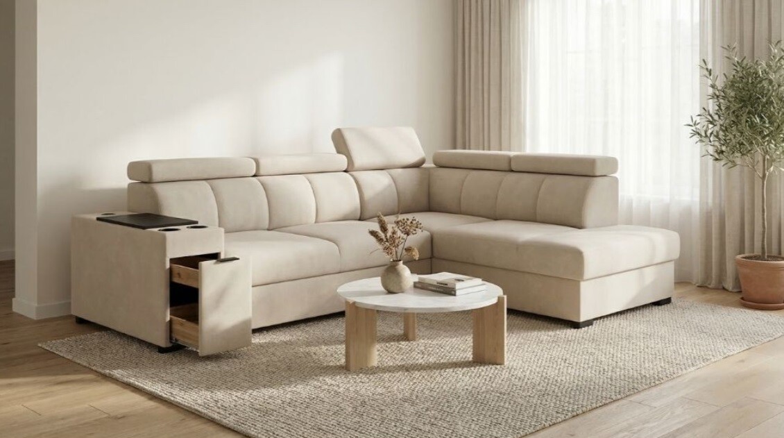 Elvisia Rohová sedacia súprava LONDA | pravá