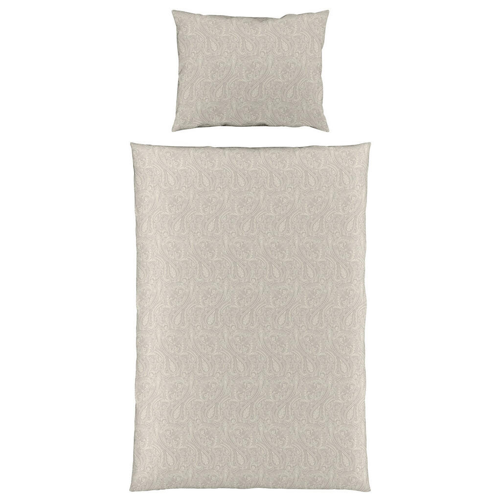 Fleuresse POSTEĽNÁ BIELIZEŇ, damask, svetlosivá, 140/200 cm