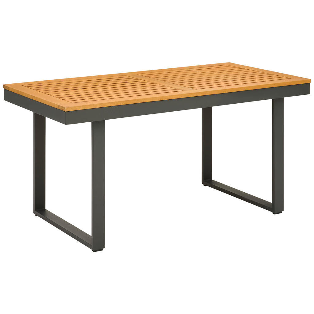 Amatio ZÁHRADNÝ STÔL, drevo, kov, 140/68/70 cm