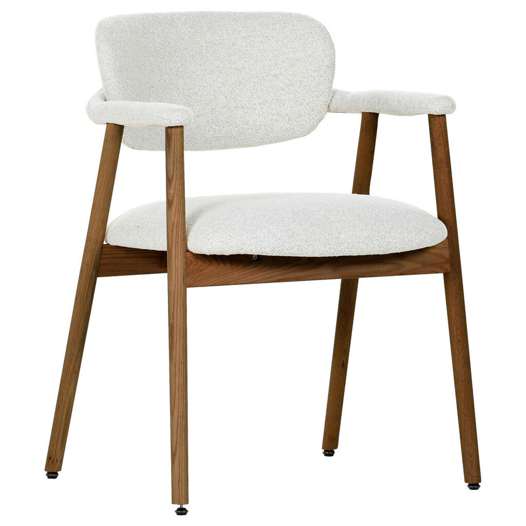 Livetastic STOLIČKA S PODRÚČKAMI, farba orecha, béžová