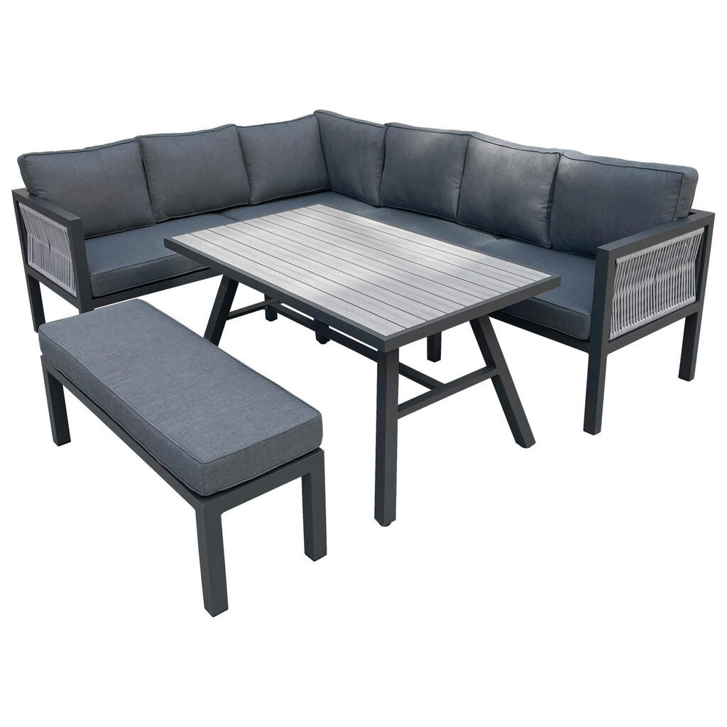 Amatio TERASOVÁ SEDACIA SÚPRAVA kov, plast, textil