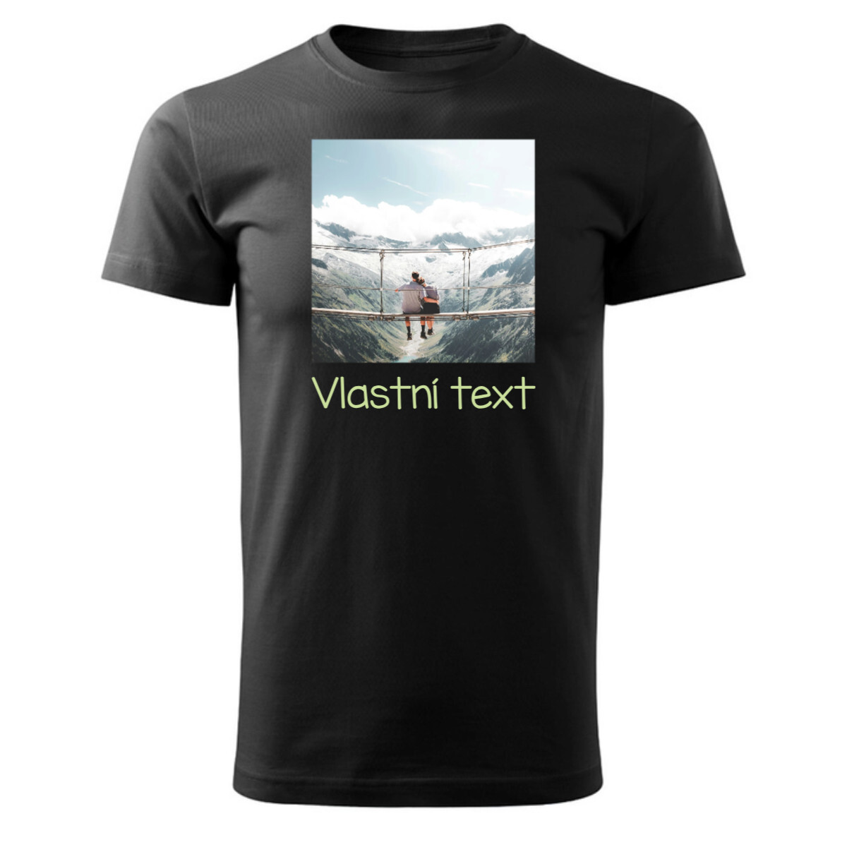 Personalizované pánské tričko s fotografií