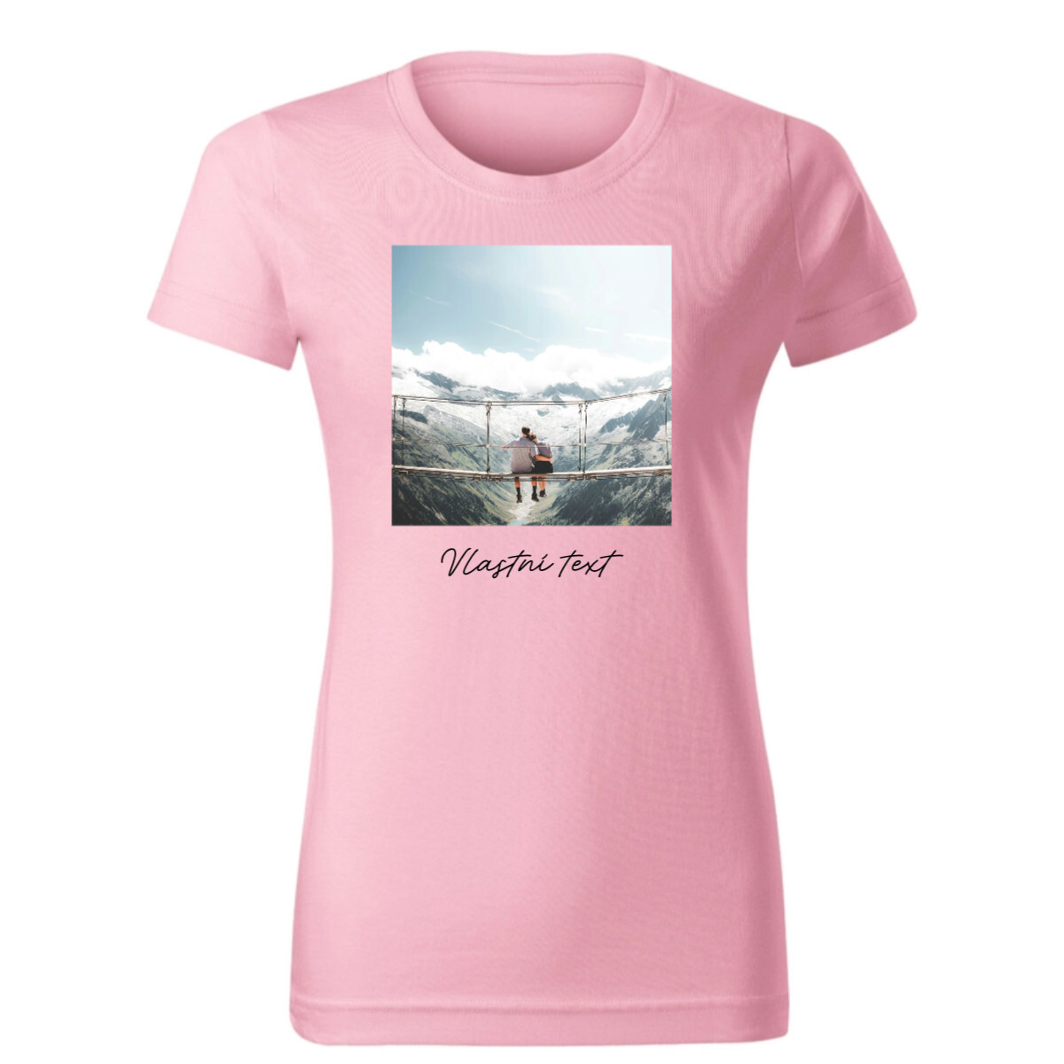 Personalizované dámské tričko s fotografií