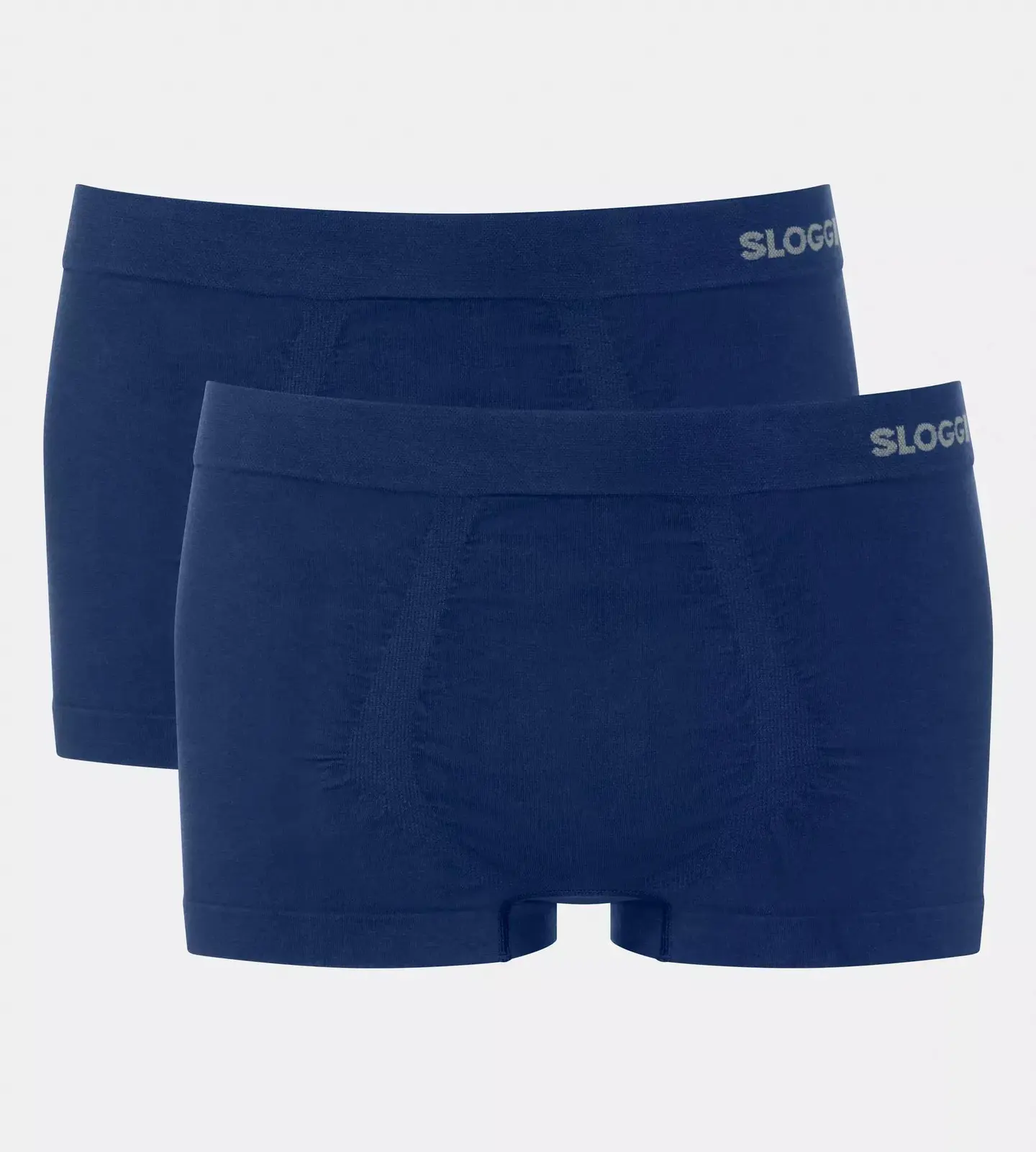 Pánske boxerky GO Smooth Hipster 2P - neznáme - tmavomodré 6722 - SLOGGI DEEP WATER L