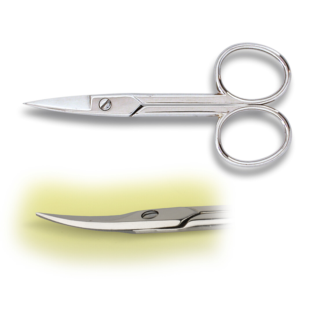 Nožnice na nechty Gifaz Nail 9,3 cm - strieborné