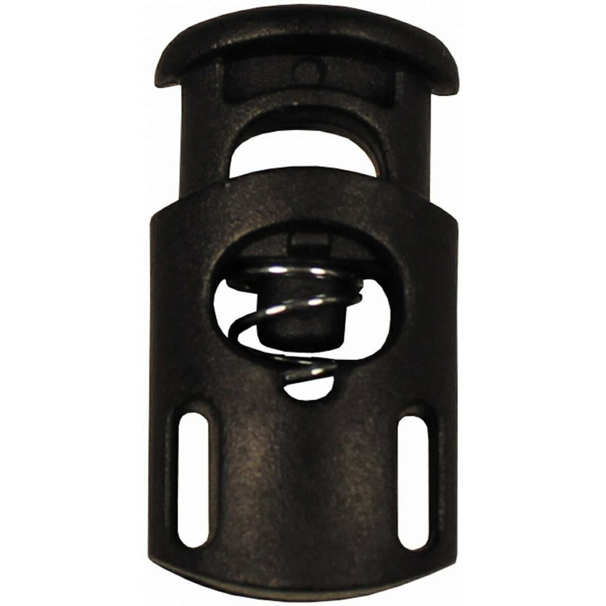 Koncovka na šnúrku vysoká 10 ks - čierne