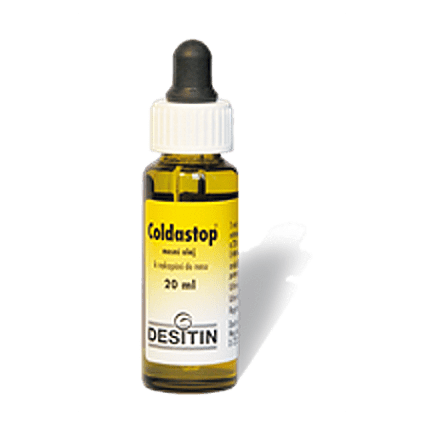 COLDASTOP nosová roztoková instilácia 20 ml