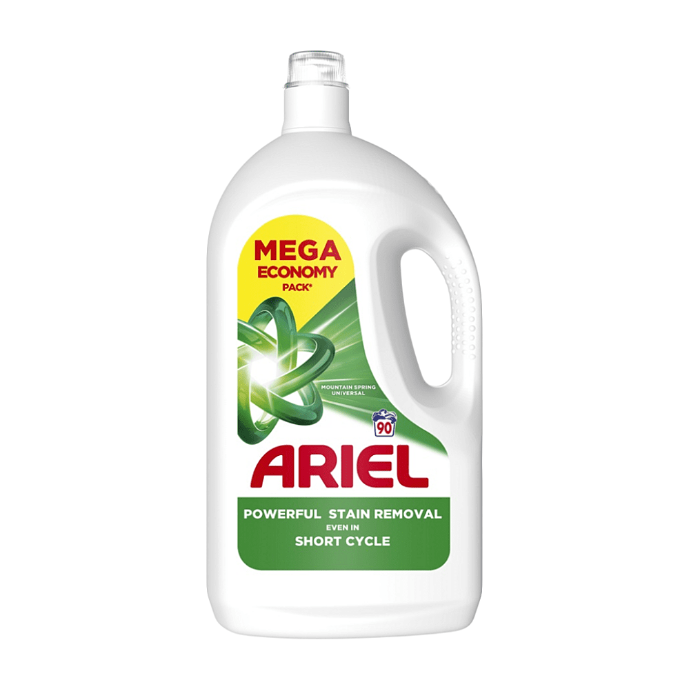 ARIEL Mountain Spring Tekutý prací prostriedok 90 praní 4,05l