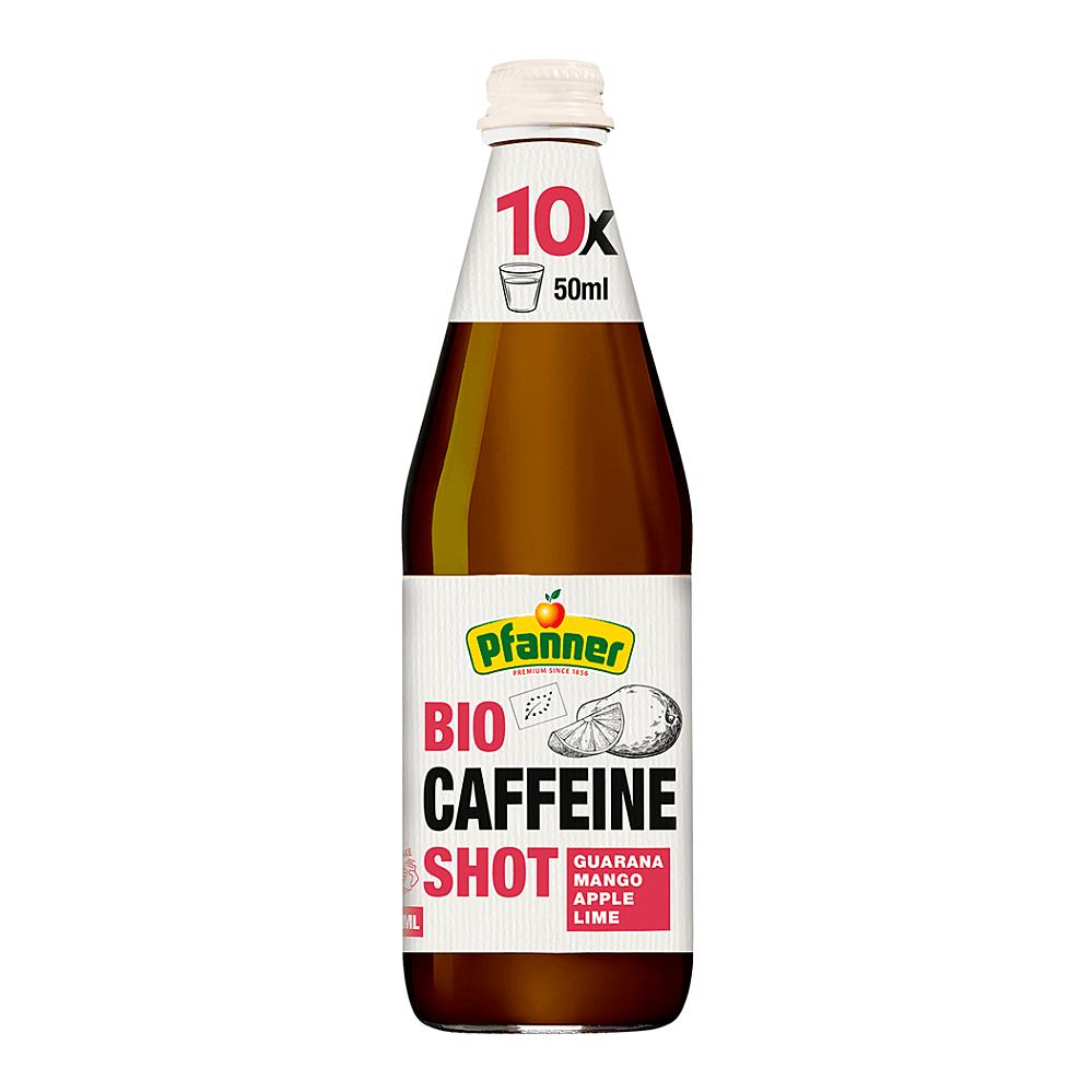 PFANNER Caffeine shot BIO 500 ml