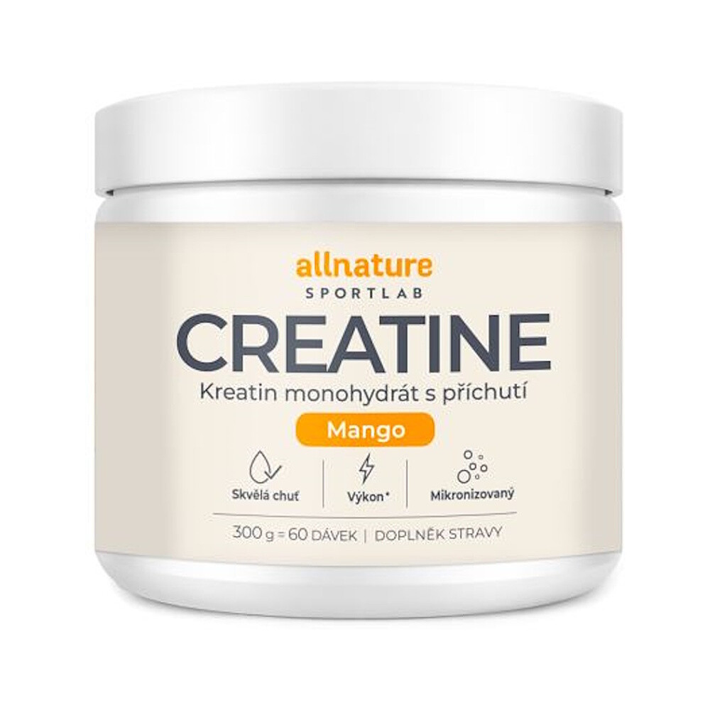 ALLNATURE Sportlab creatine monohydrát mango 300 g
