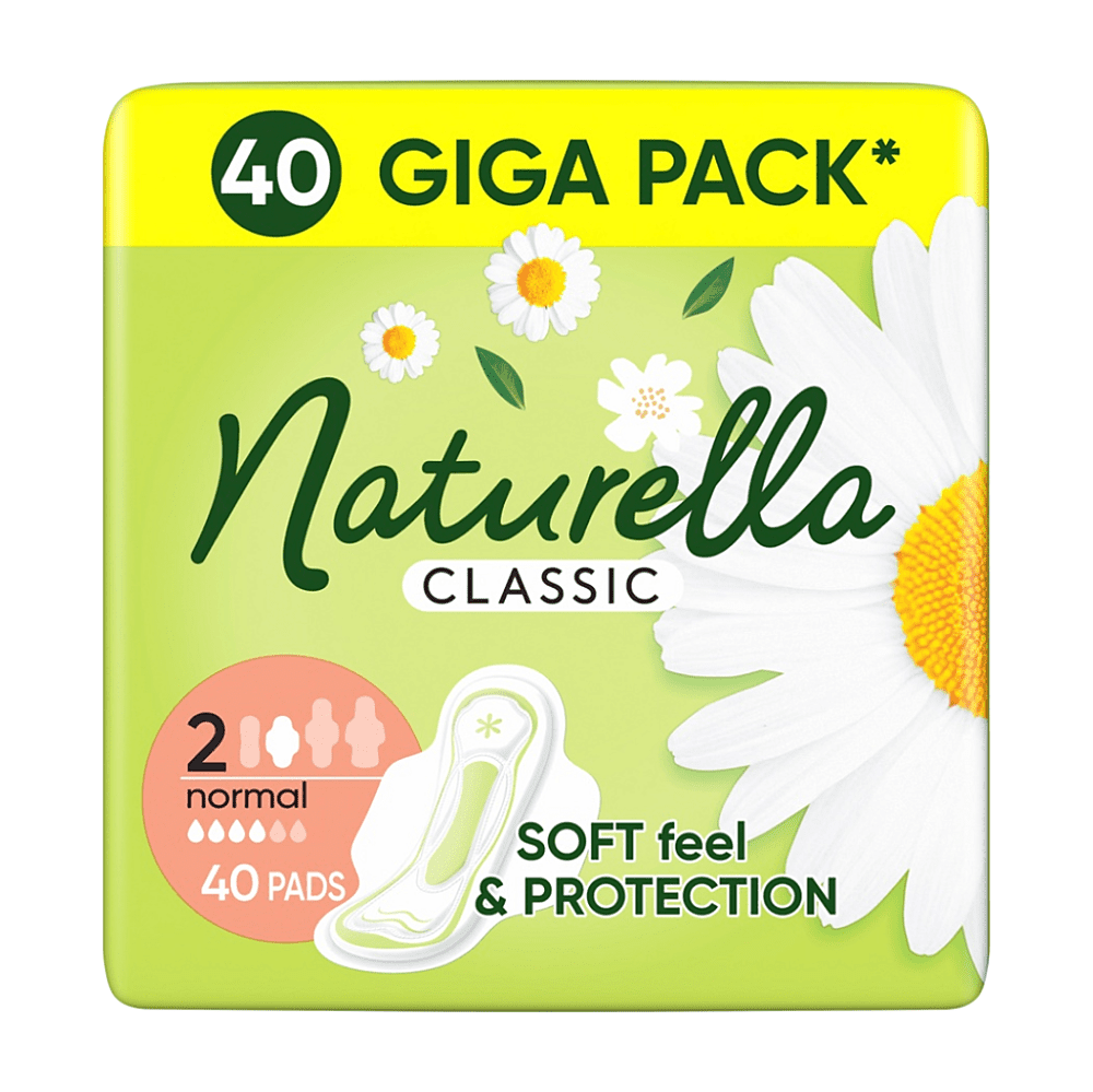 NATURELLA Classic Hygienické vložky Normal 40 kusov