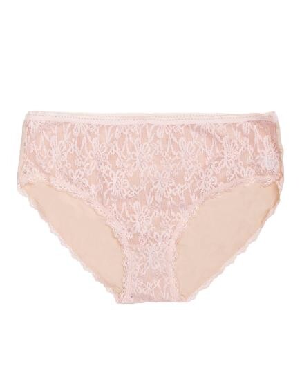 Dámske nohavičky s vysokým pásom HALIMA beige