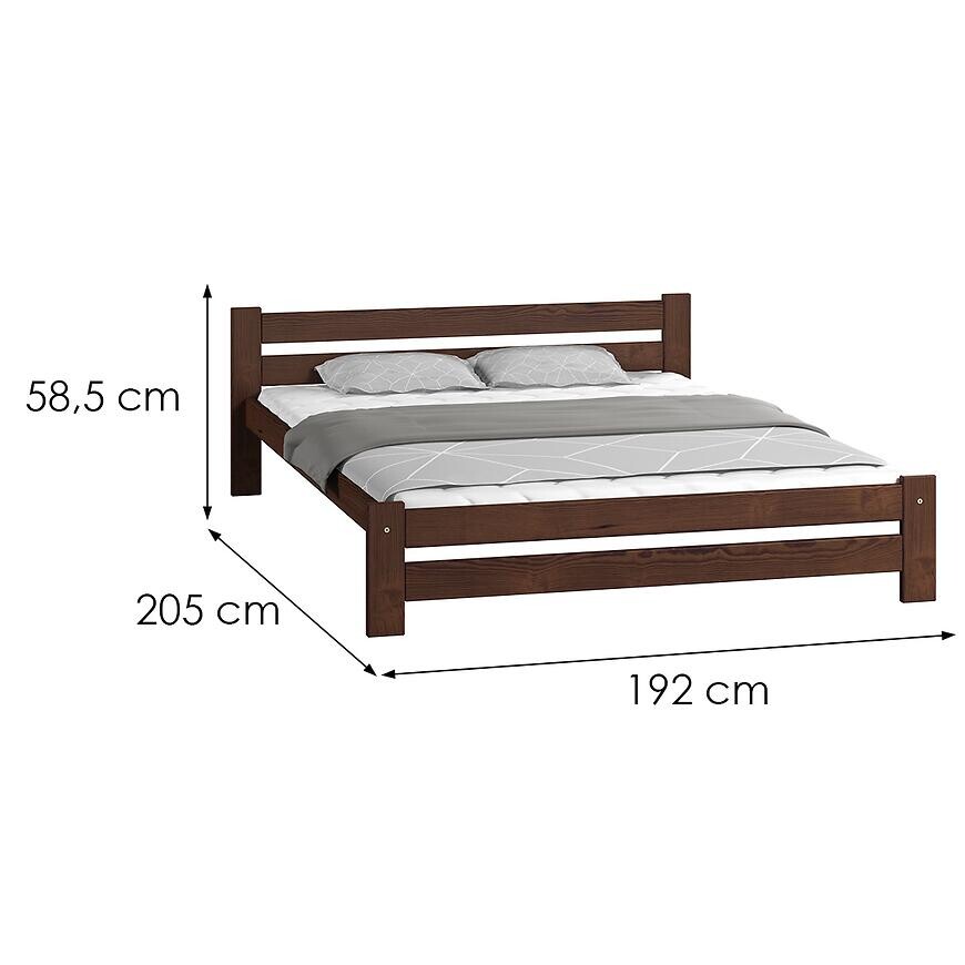 Posteľ Agata 180 Orech