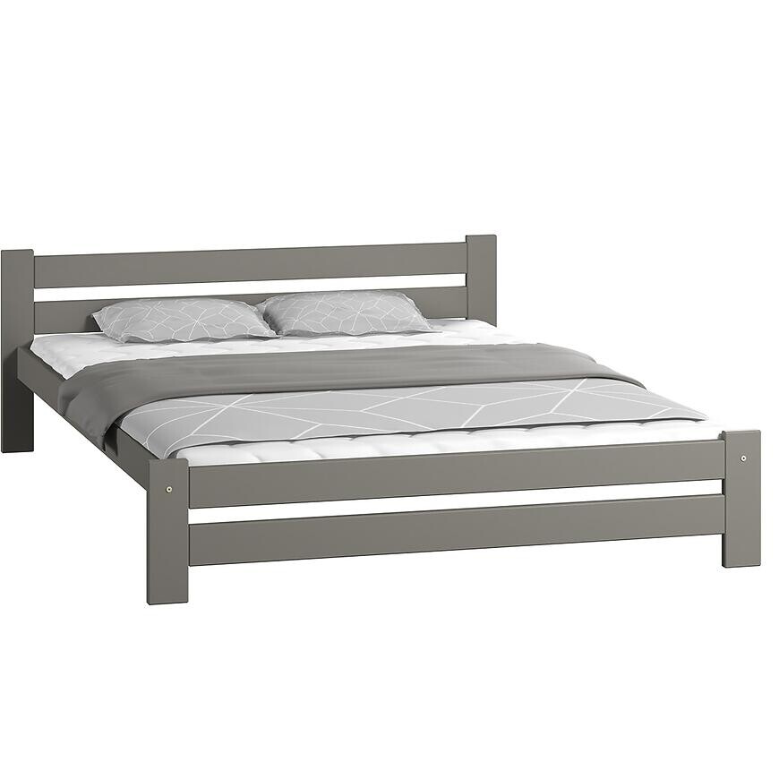 Posteľ Agata 140 Šedá