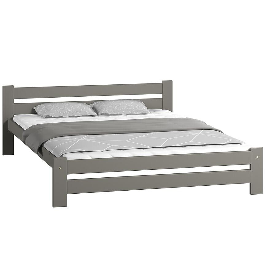 Posteľ Agata 160 Šedá