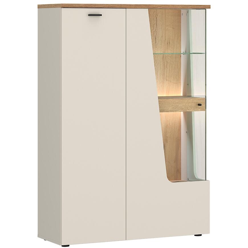 Vitrína Cut Out CTUV02L U1182D kašmír