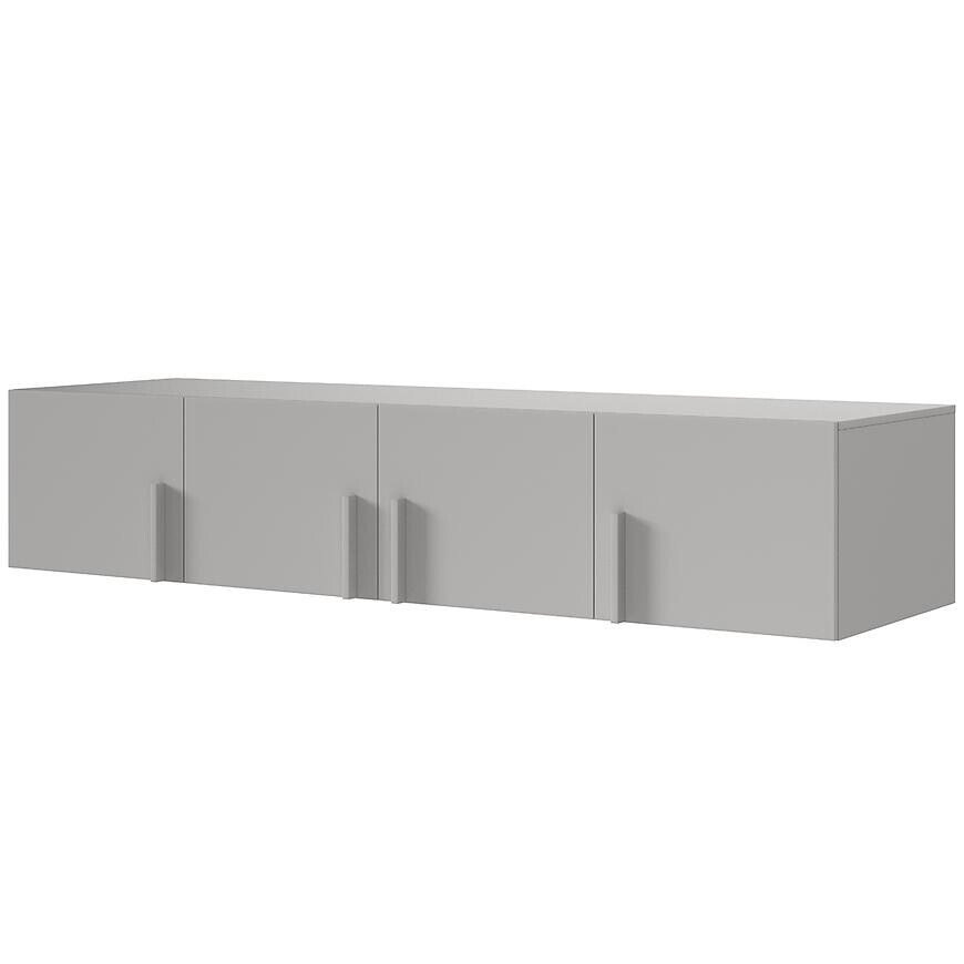 Nadstavec na skriňu Braga 1 sivá