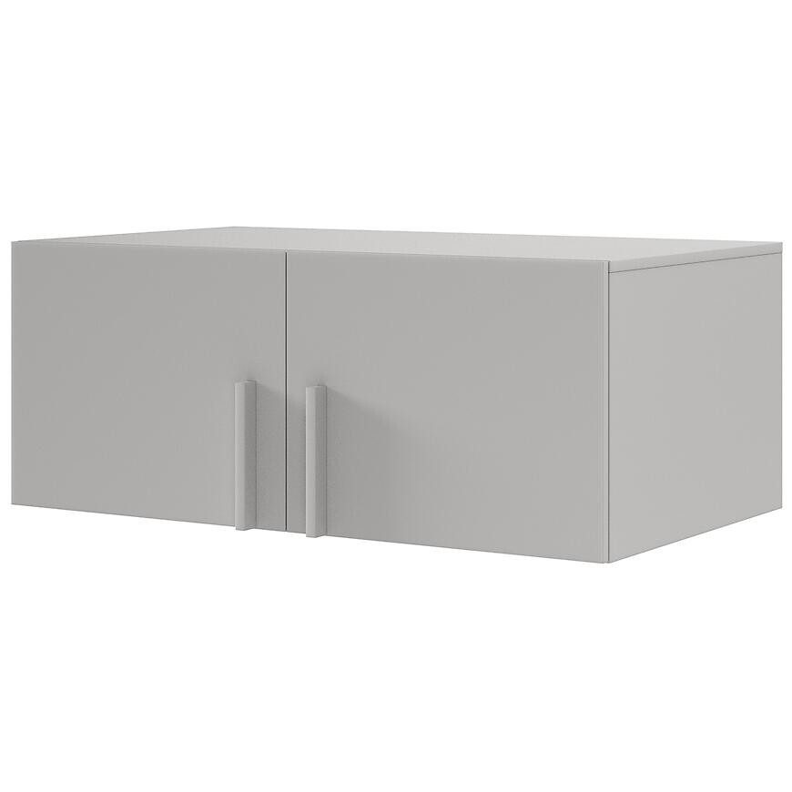 Nadstavec na skriňu Braga 3 sivá