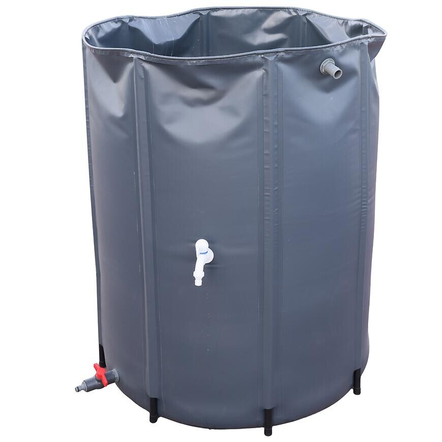 Skladací zásobník na vodu 500 l + prípojka grafit GMW500