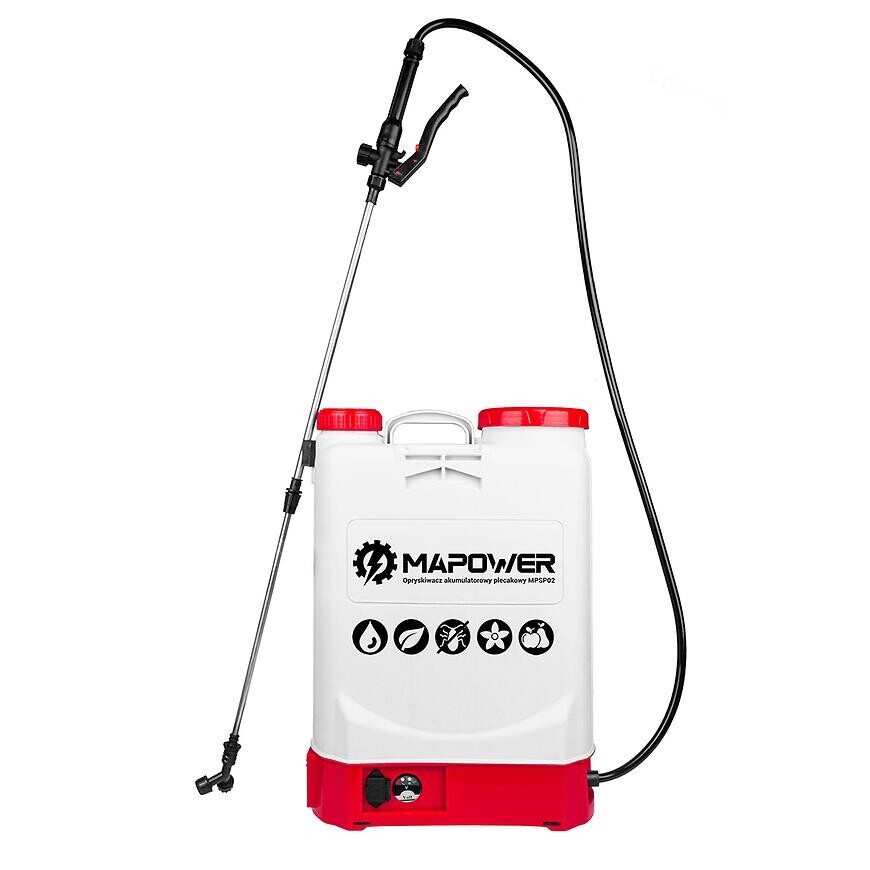 Akumulátorový postrekovač na chrbát 16 l