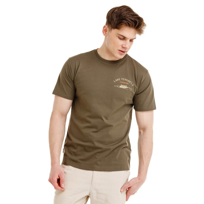 Bushman Pánské tričko Wamukot, khaki S