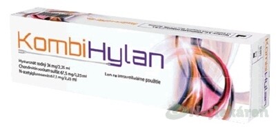 KOMBIHYLAN roztok intraartikulárny 2,25 ml 1ks