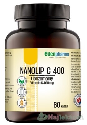 EDENPharma NANOLIP C 400 60 kapsúl