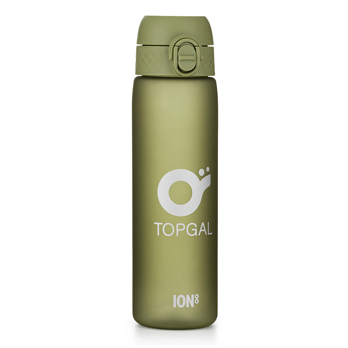 Olivovozelená fľaša 500 ml Topgal ION8 26073