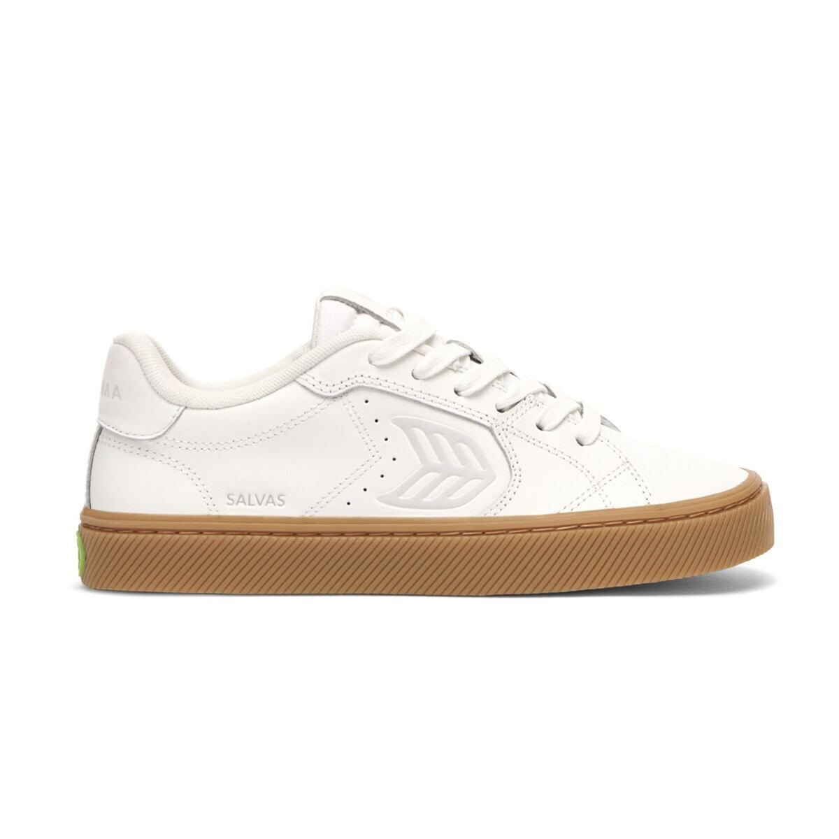 Pánské volnočasové boty Cariuma SALVAS Leather Gum Warm White Ice Logo