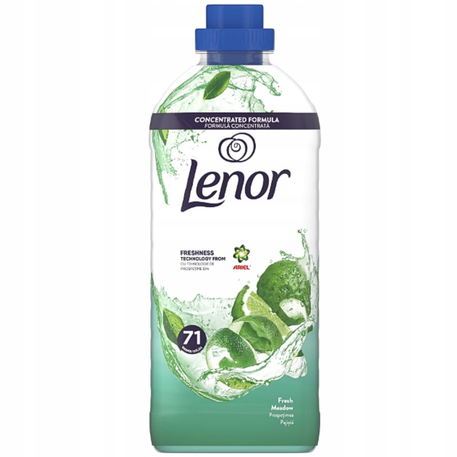 Lenor Freshness Meadow aviváž technologia Ariel 1491ml 71pd