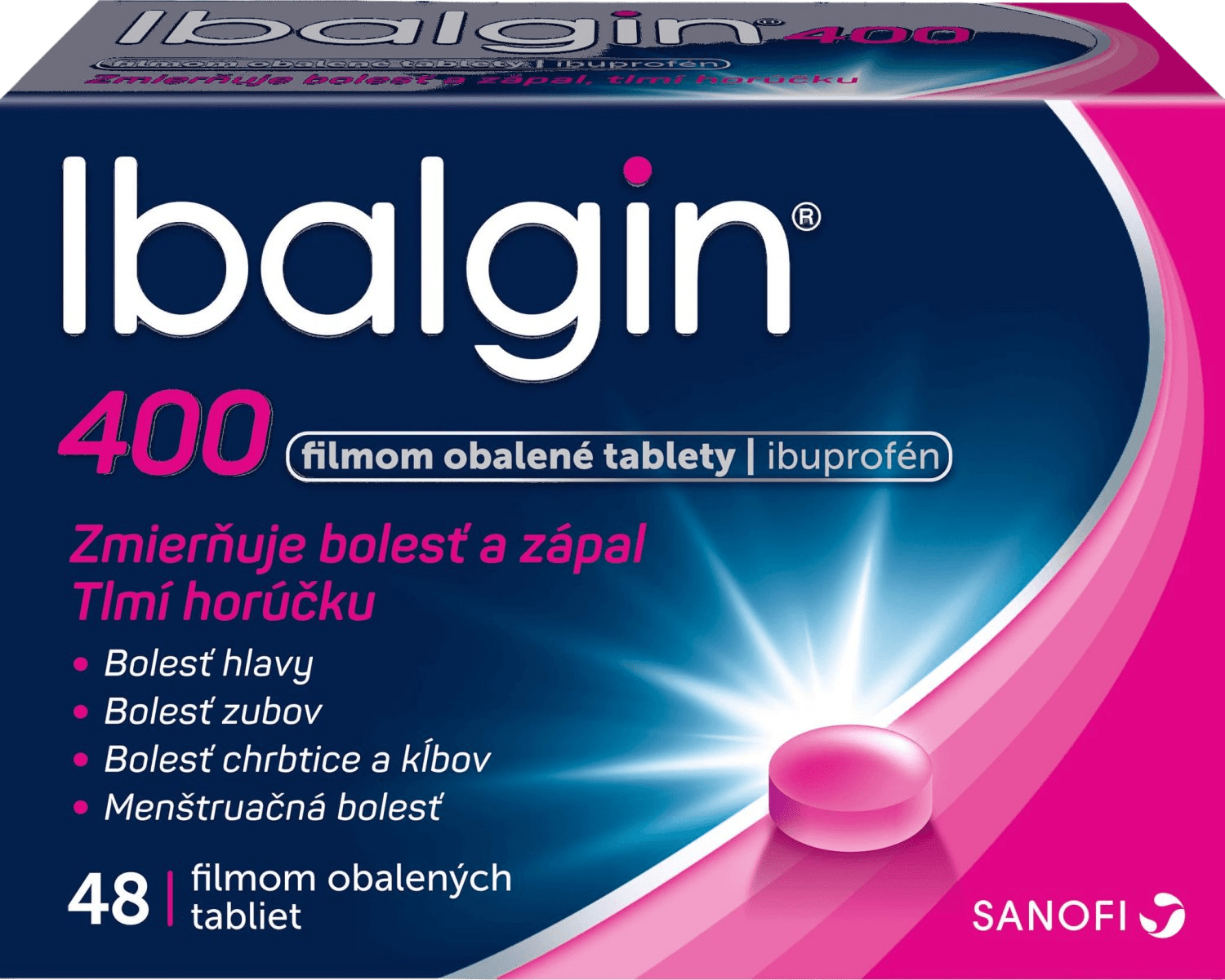 IBALGIN 400 mg 48 tabliet