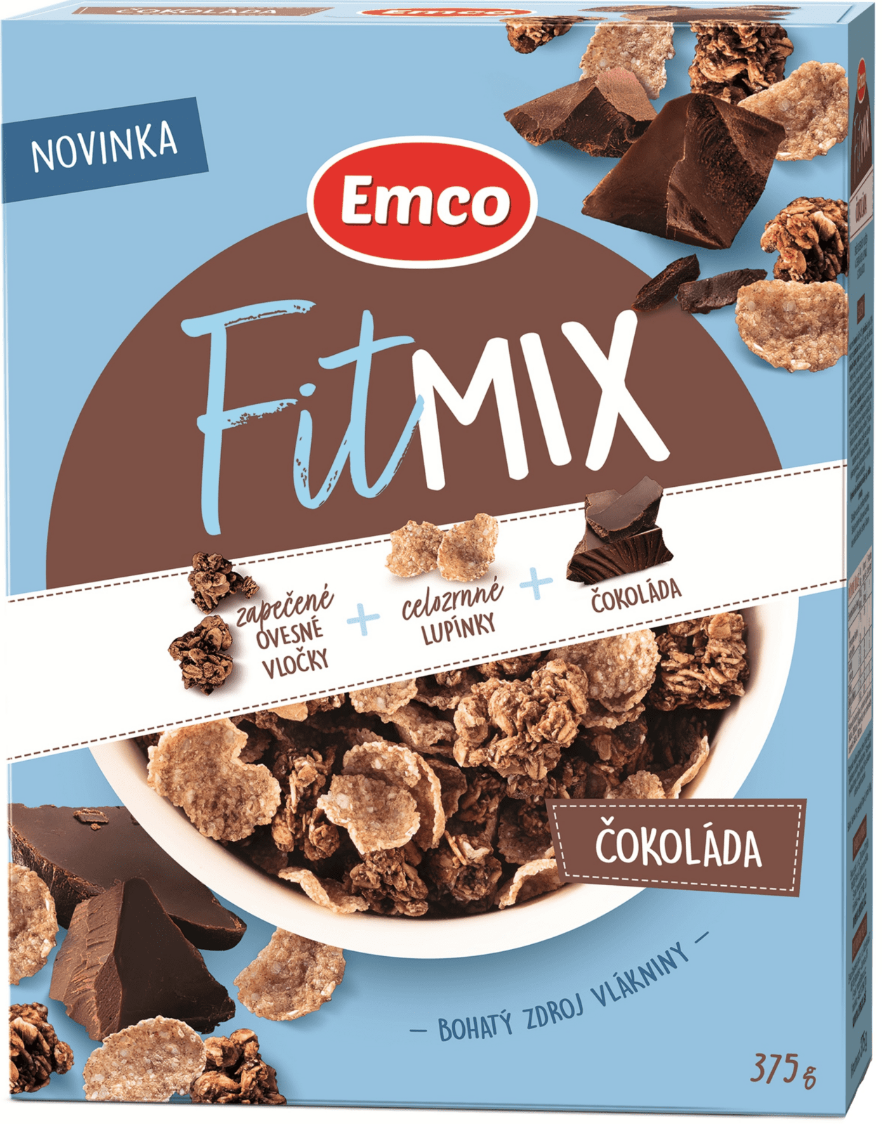 EMCO Fitmix čokoláda 375 g