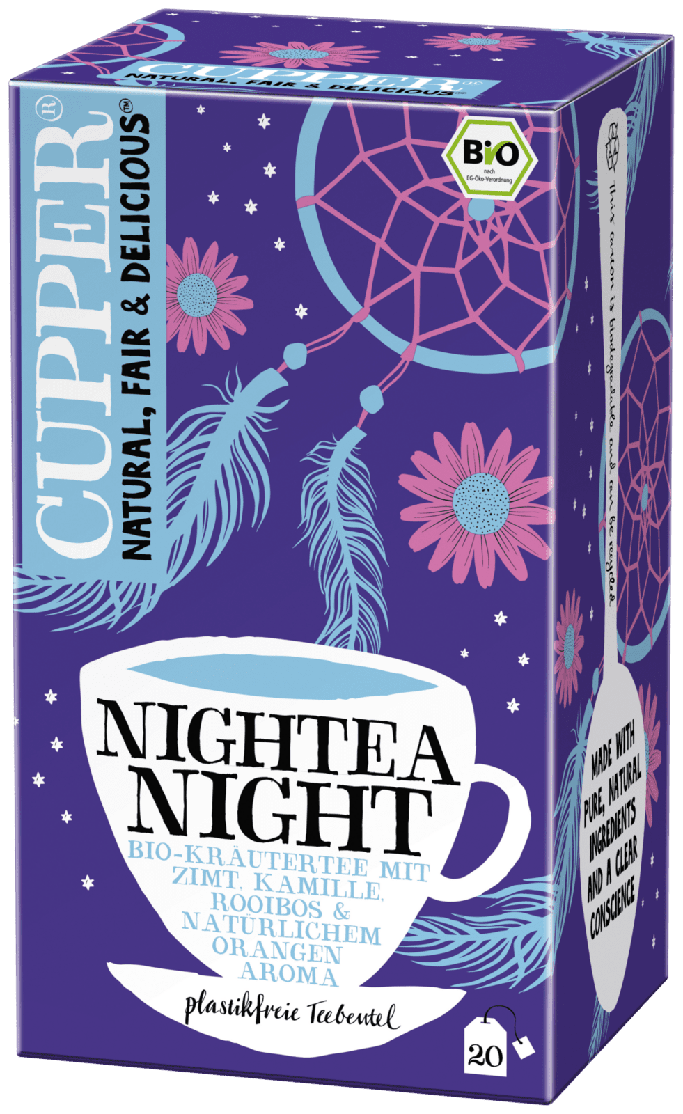 CUPPER BIO Nightea Night 20 x 2 g