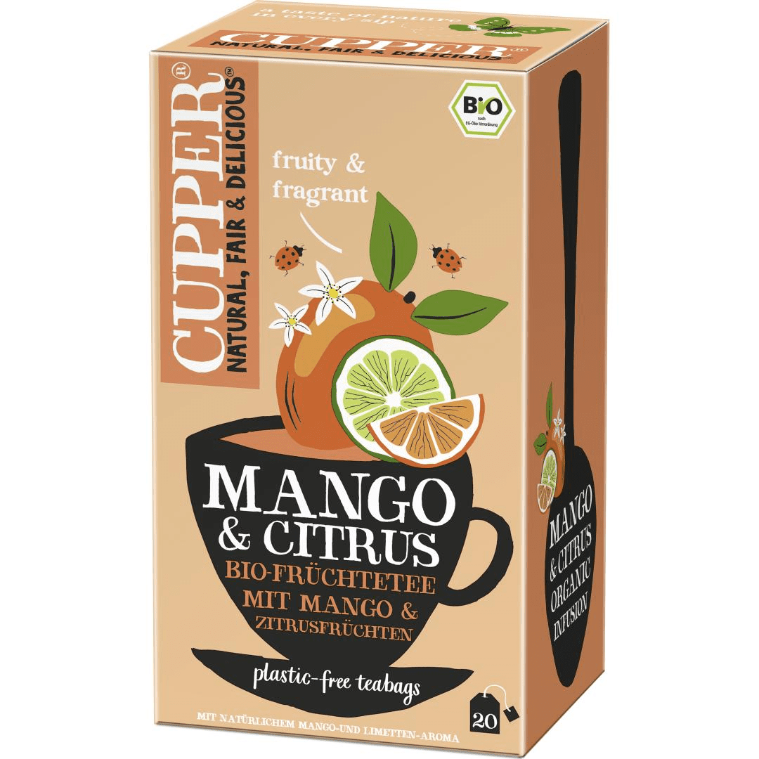 CUPPER Mango Citrus 20 x 1.8 g