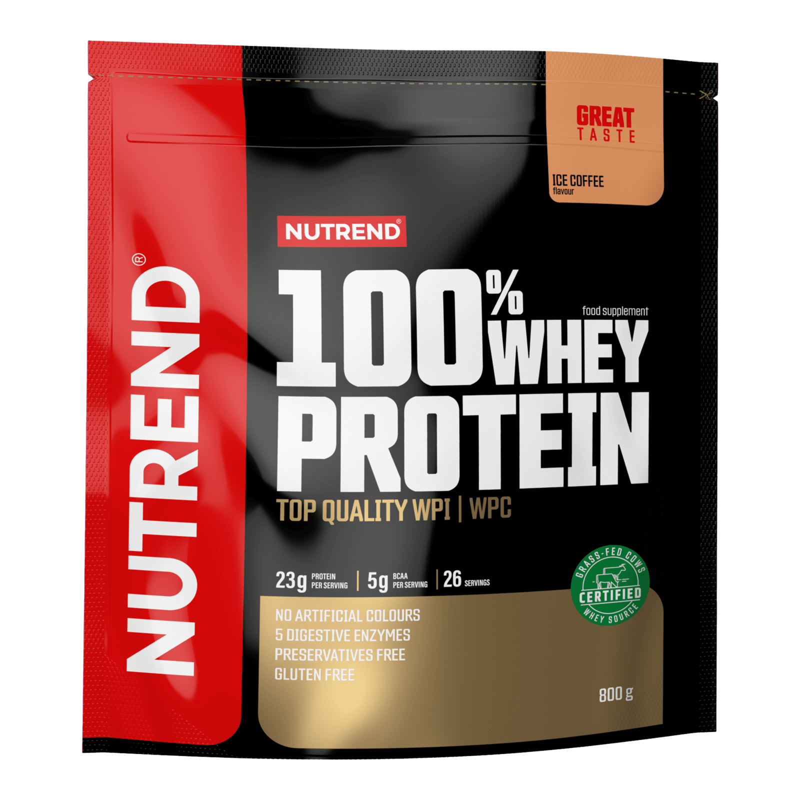 NUTREND 100% Whey Protein Ice Coffee 800 g