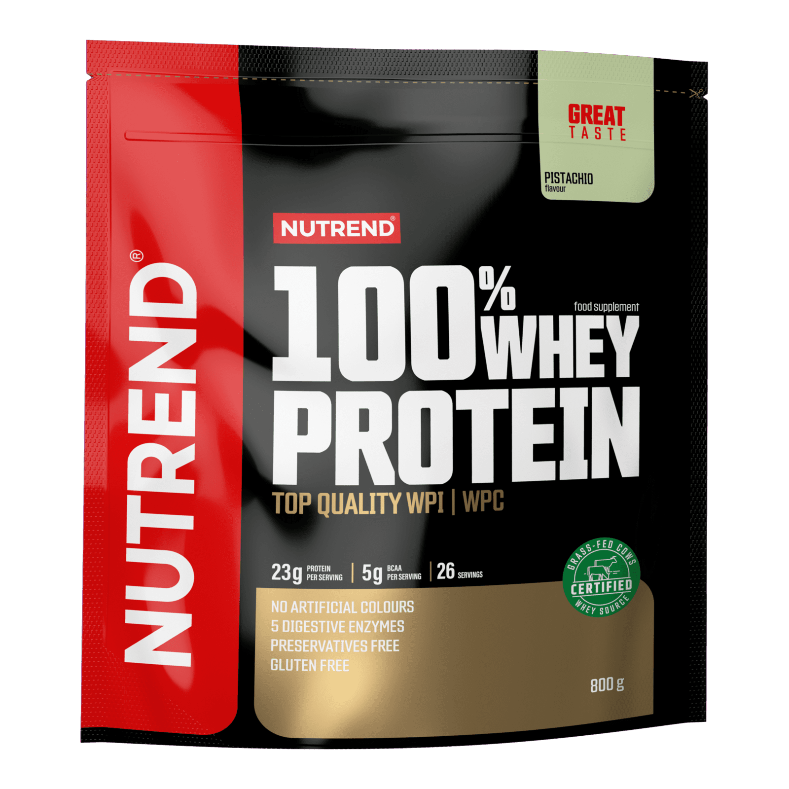 NUTREND 100% Whey Protein Pistácia 800 g