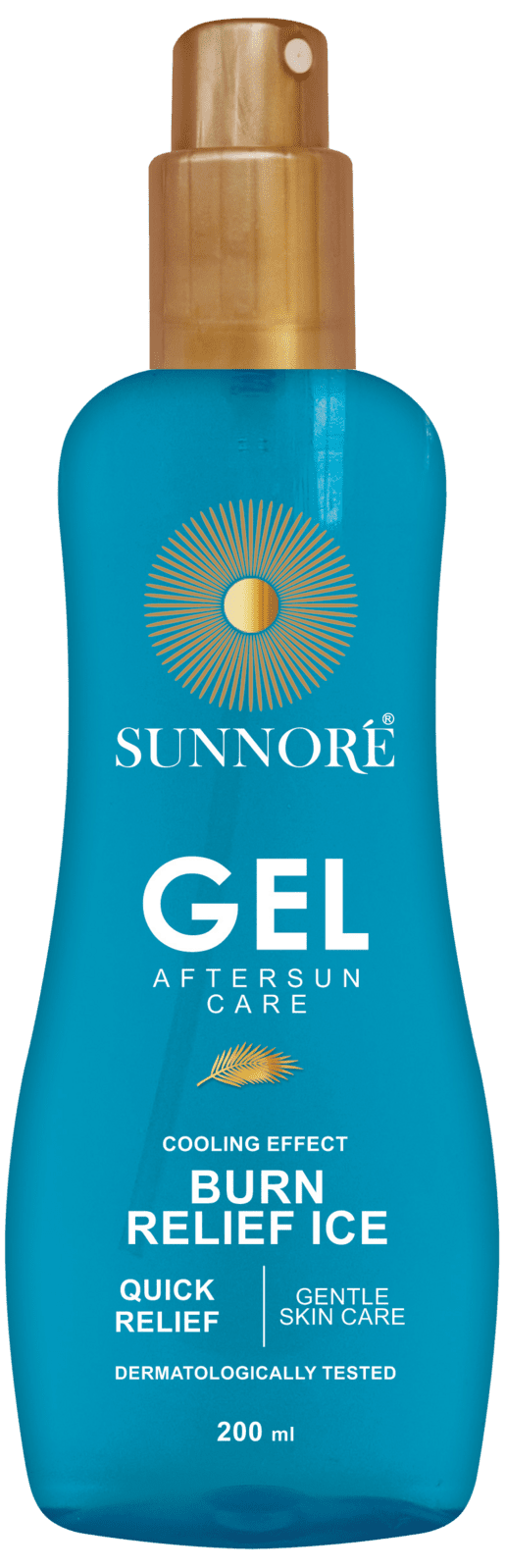SUNNORÉ Chladiaci gél na spáleniny 200 ml